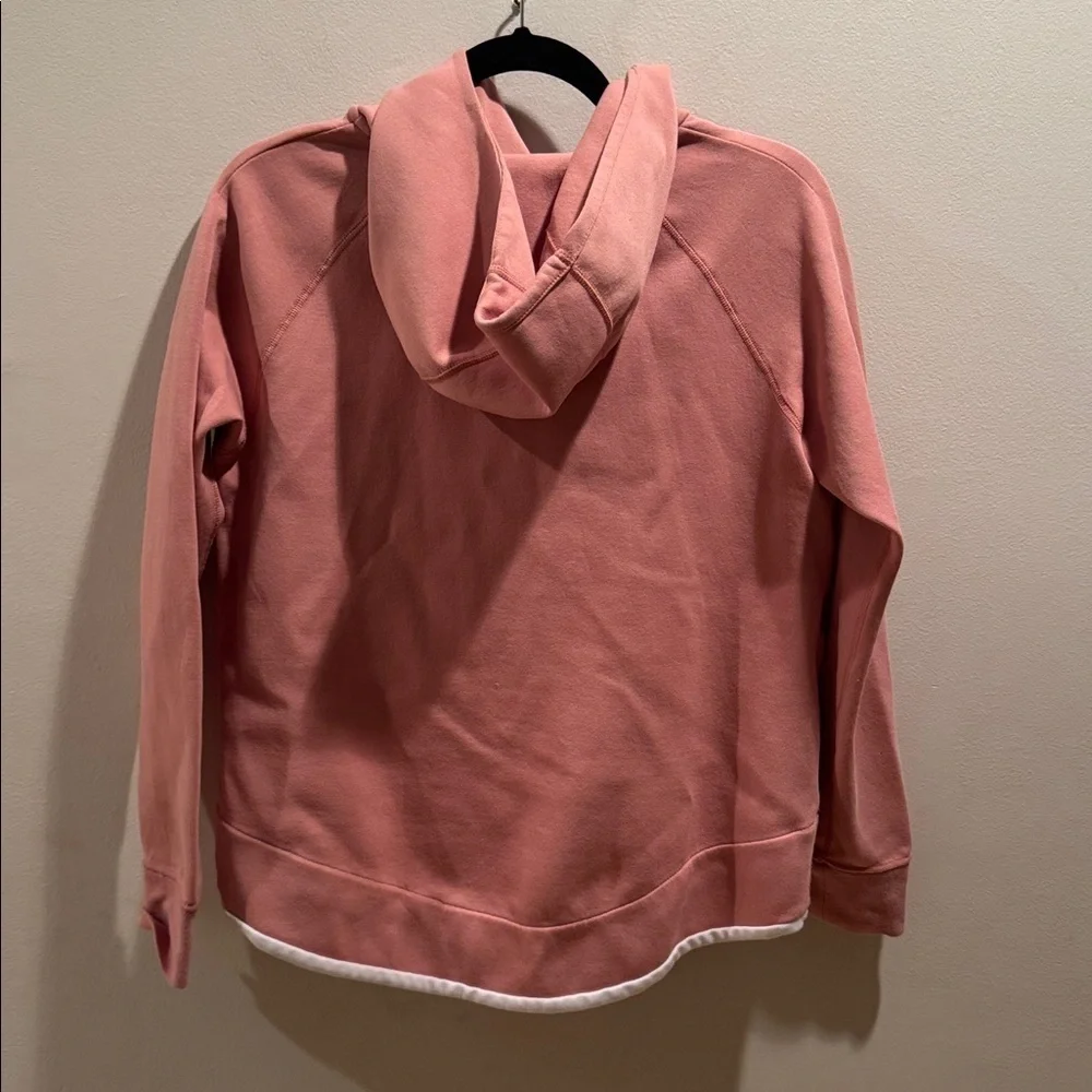 Nike Tech Fleece Full-Zip Cape Hoodie Women’s XSmall Pink Athletic Casual